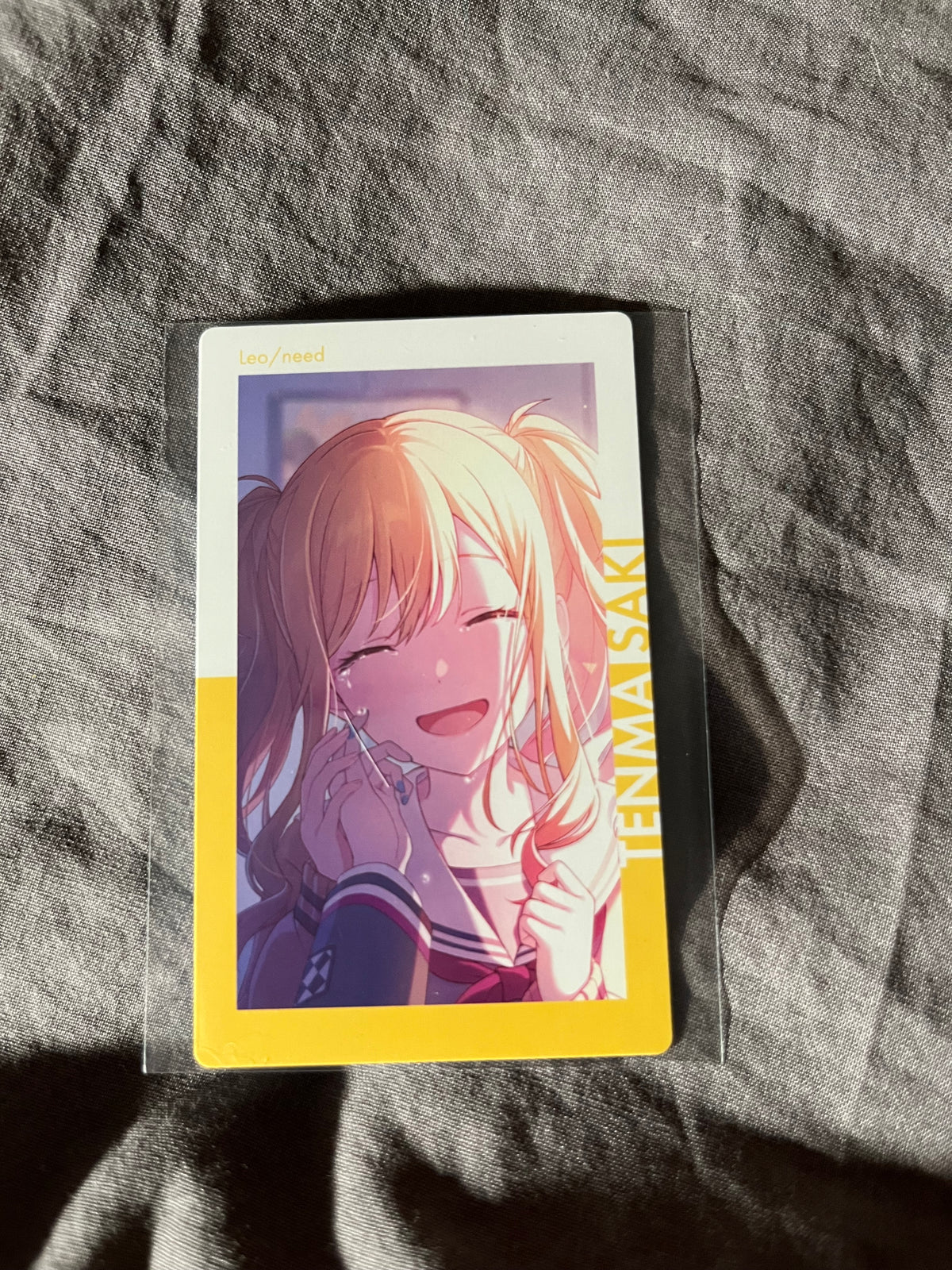 Project Sekai - Saki Tenma “The Night Sky We Saw That Day, Someday in the Distant Future” ePick Card [UNTRAINED]