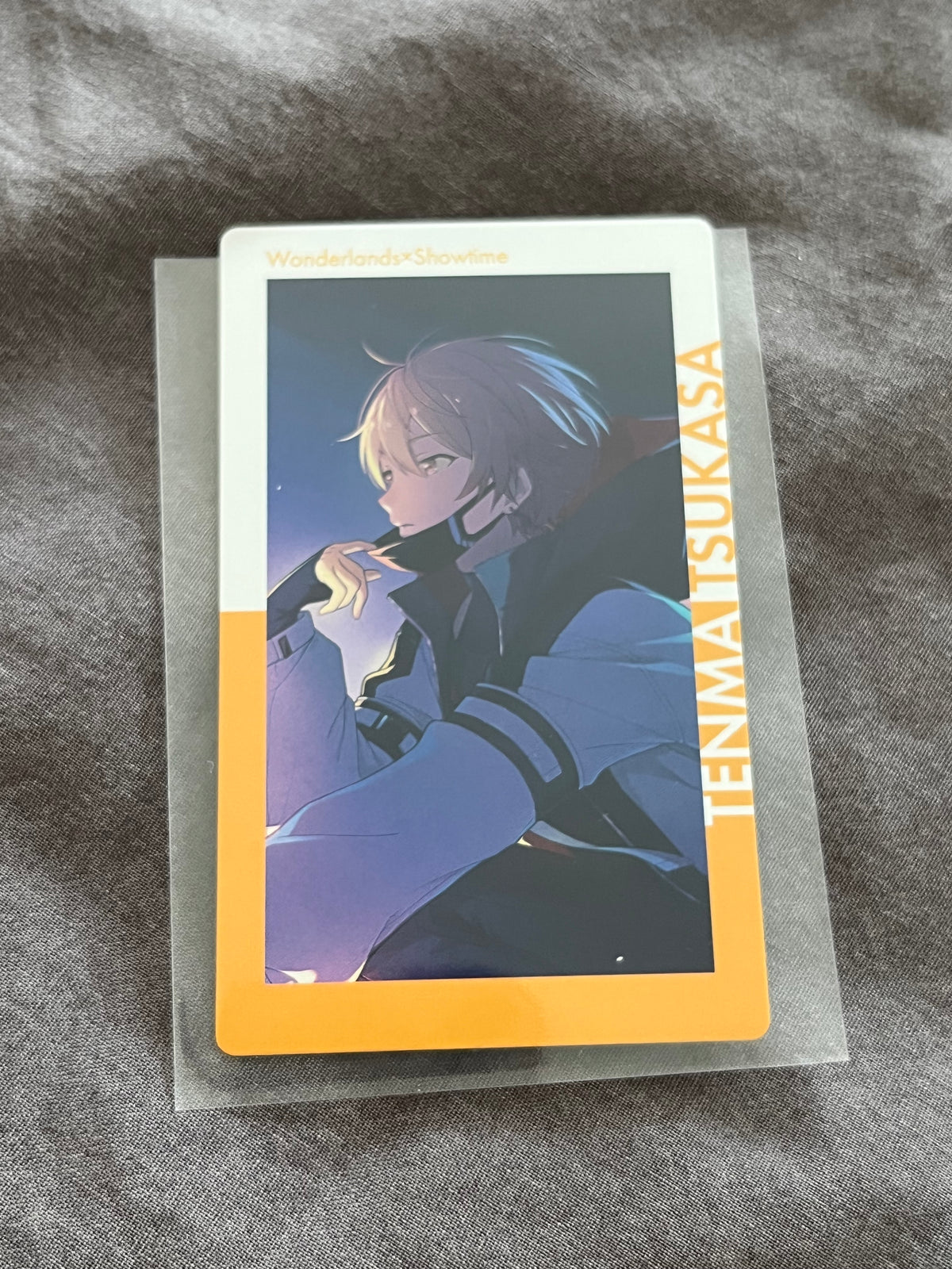 Project Sekai - Tsukasa Tenma “Backlight Lens Flare” ePick Card [TRAINED]