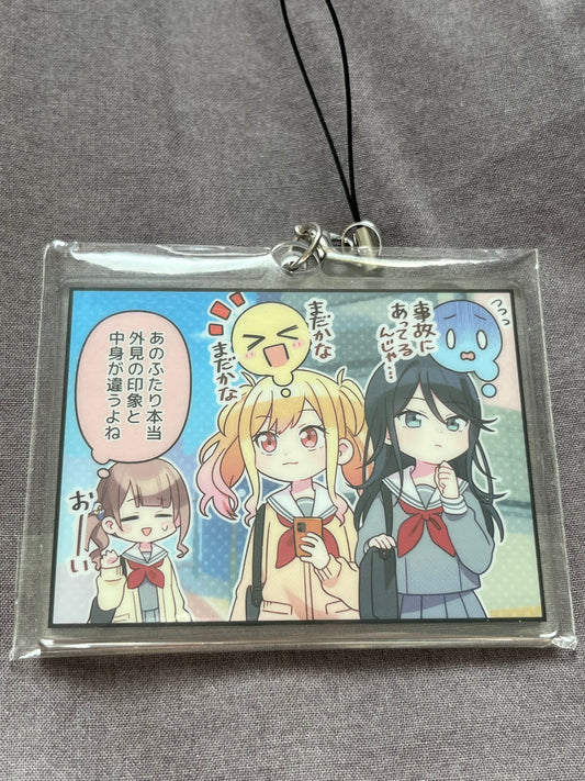 Project Sekai - Leo/need "Cool Type vs Fashion Type" 1KOMA Acrylic Keychain