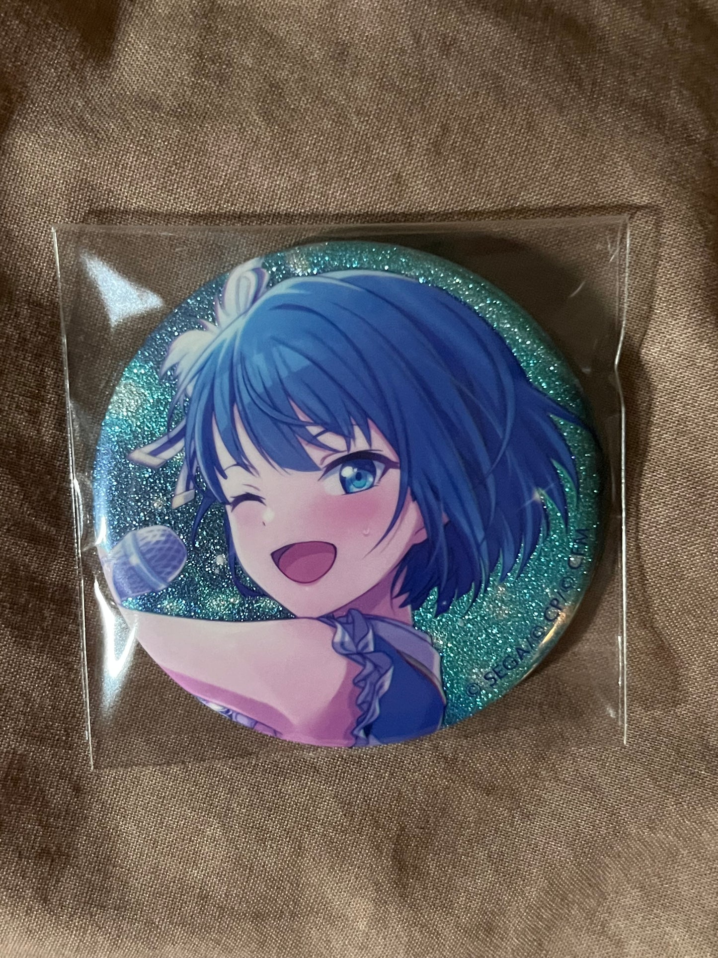 Project Sekai - Haruka Kiritani “Release Celebration” Circle Glitter Badge [TRAINED]