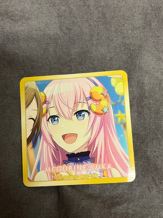 Project Sekai - Megurine Luka “The Tenma Household's Hinamatsuri” Square Sticker [UNTRAINED]