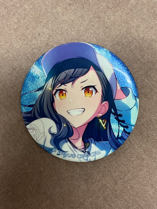 Project Sekai - An Shiraishi "The Legend Still Vivid" Circle Glitter Badge [TRAINED]