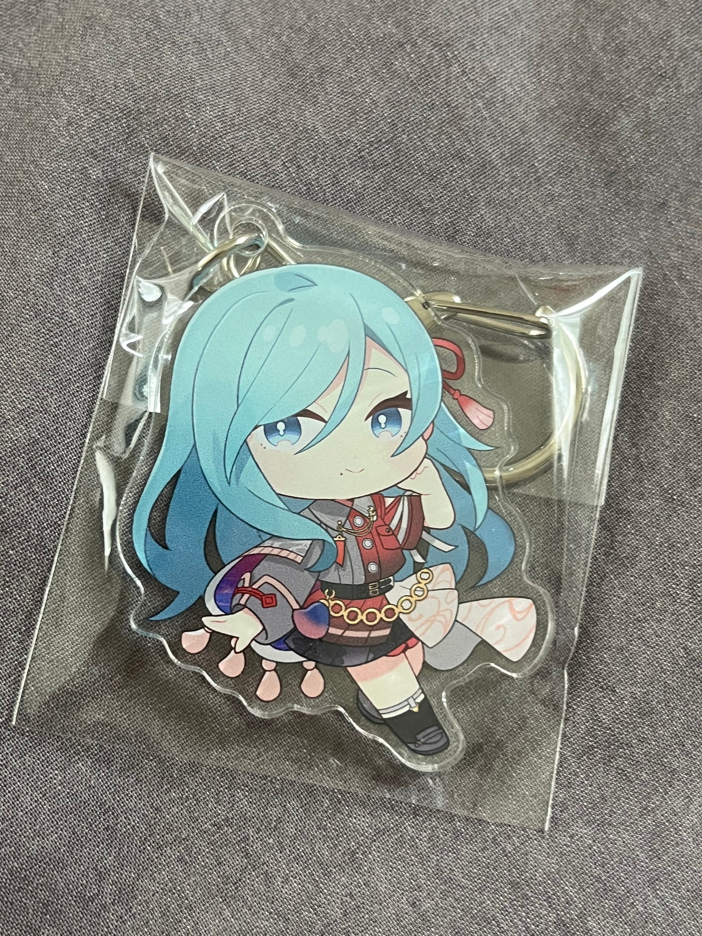 Project Sekai - Shizuku Hinomori “Colorful Live 4th Unison” Chibi Acrylic Keychain