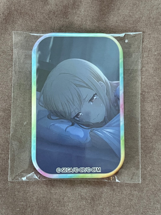 Project Sekai - Saki Tenma "No seek no No find" Square Badge [UNTRAINED]