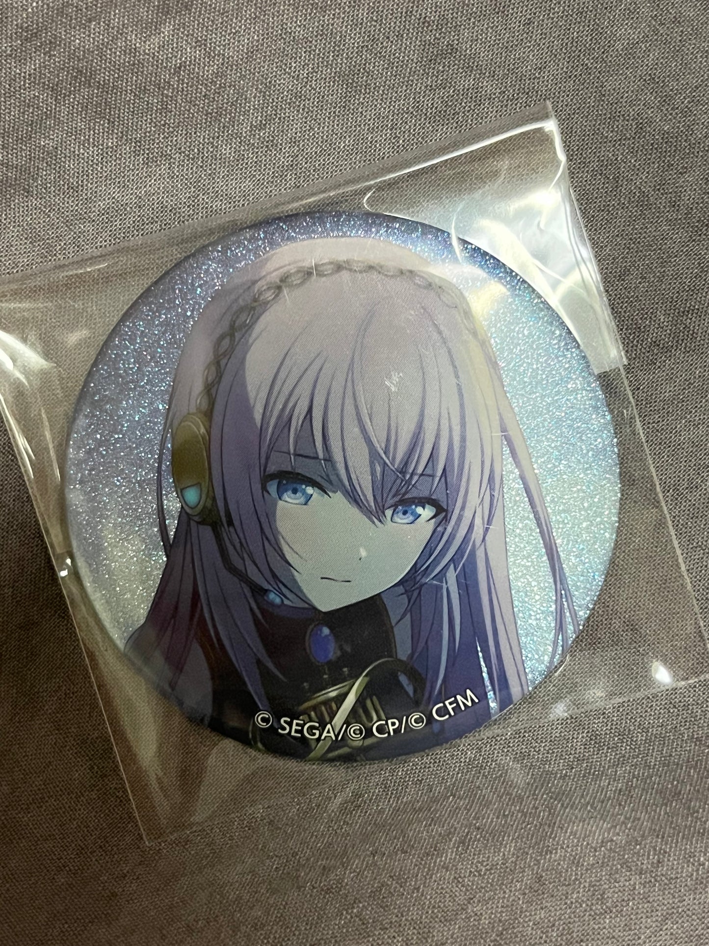 Project Sekai - Megurine Luka "Colorful Festival" Glitter Badge [UNTRAINED]