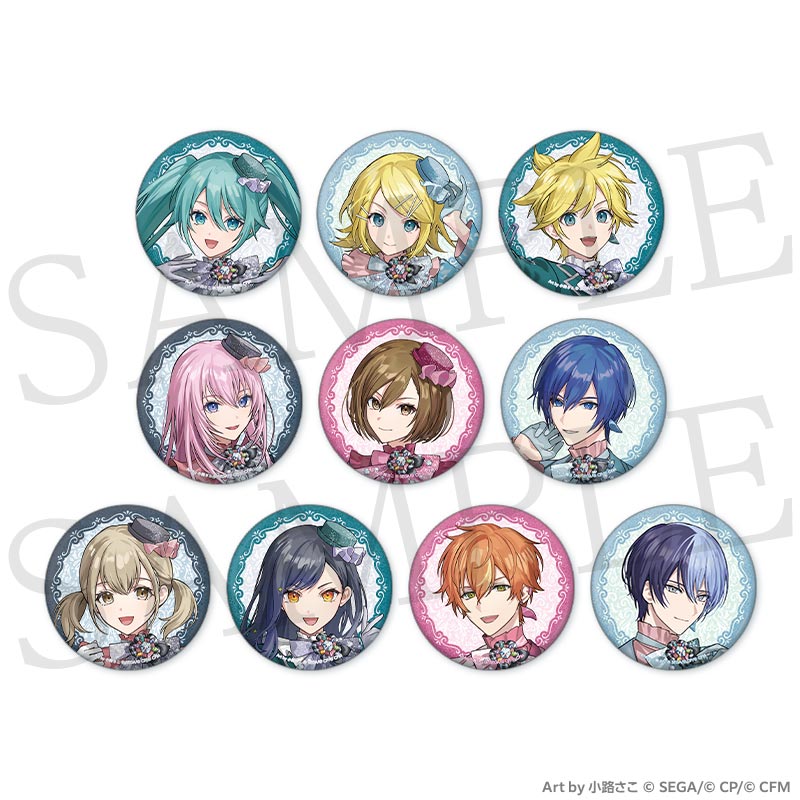 [PRE-ORDER] Project Sekai - Virtual Singer & Vivid BAD SQUAD “COLORFUL LIVE 6th - Crossing -” BOX A Circle Glitter Badge
