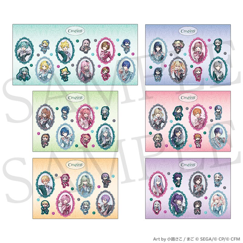 [PRE-ORDER] Project Sekai - “COLORFUL LIVE 6th - Crossing -” Puffy Glitter Sticker Sheet