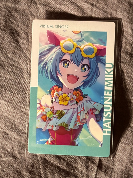 Project Sekai - Hatsune Miku “Let's Have the Absolute Best Summer!” ePick Card [TRAINED]