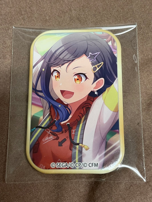 Project Sekai - An Shiraishi "Time to hang out♪" Square Badge [UNTRAINED]