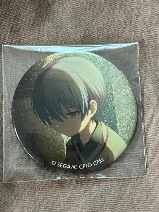 Project Sekai - Toya Aoyagi “Colorful Festival” Circle Glitter Badge [UNTRAINED]