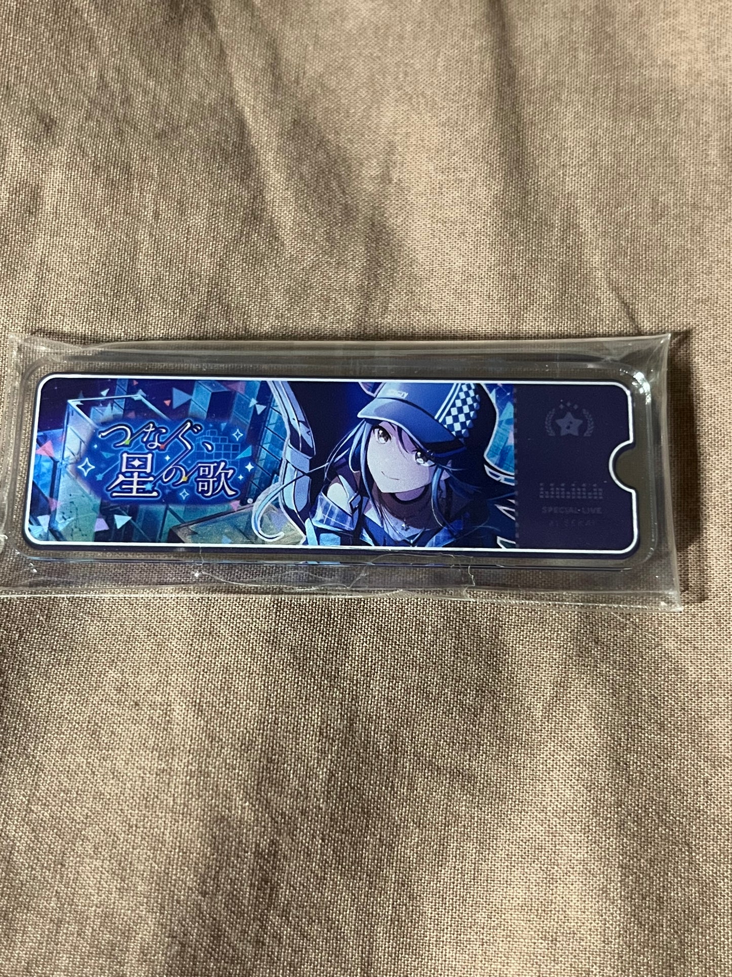 Project Sekai - Ichika Hoshino “Connected by Our Stellar Song” Virtual Live Acrylic Badge [TRAINED]