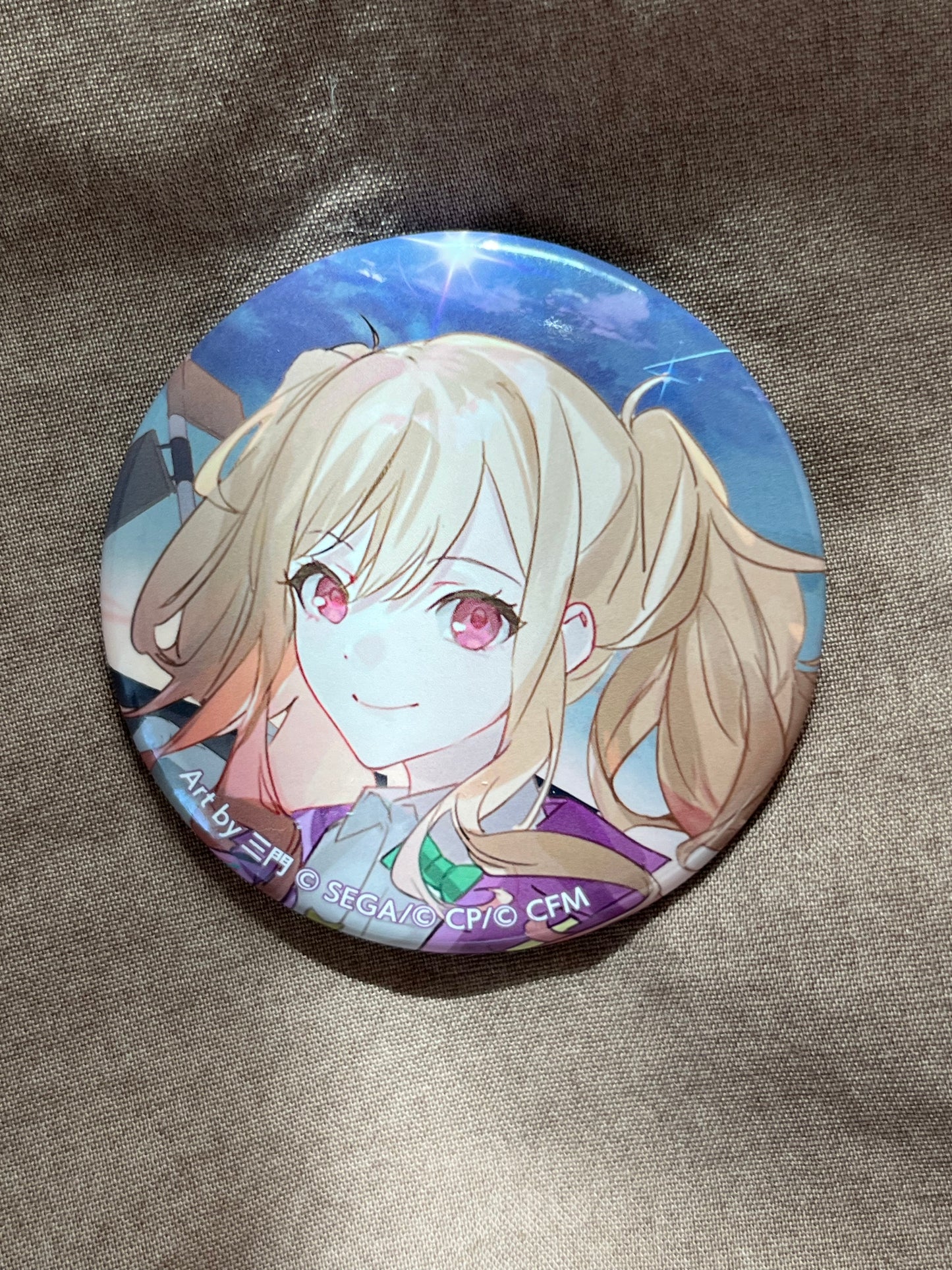 Project Sekai - Saki Tenma “「1」” Circle Badge