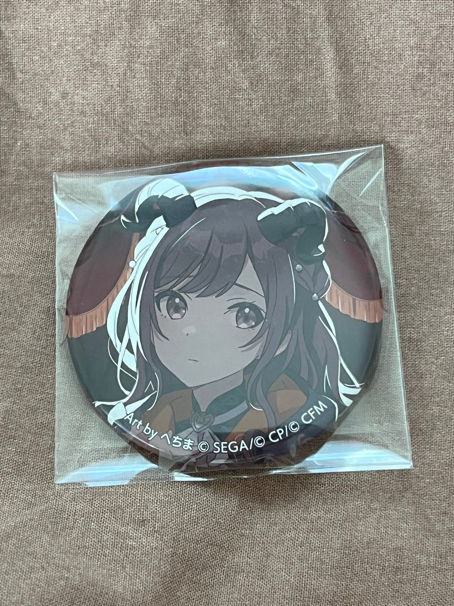Project Sekai - Ena Shinonome "Lower One's Eyes 2DMV" Circle Badge