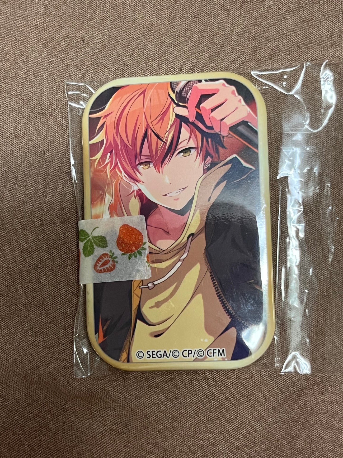 Project Sekai - Akito Shinonome "Release Celebration" Square Badge [TRAINED]