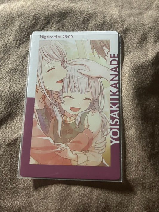Project Sekai - Kanade Yoisaki “The Tone Played on That Day” ePick Card [UNTRAINED]