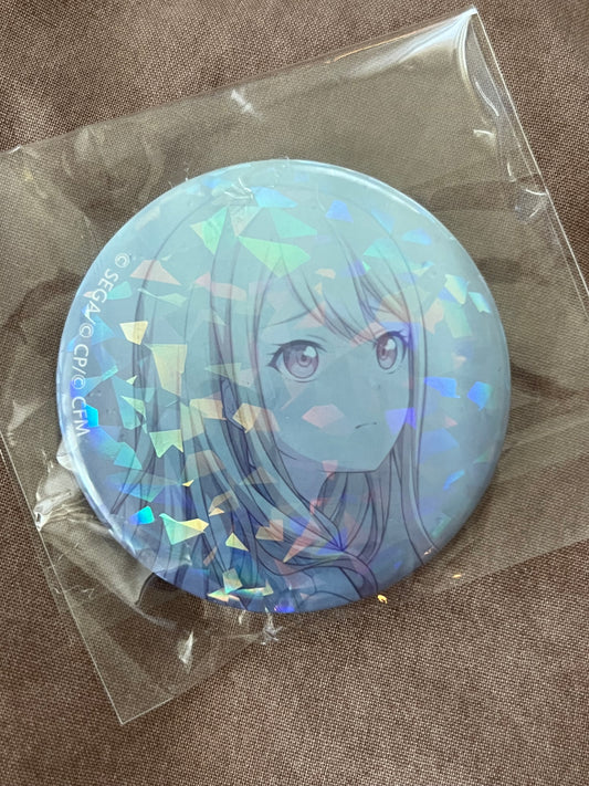 Project Sekai - Saki Tenma "Stella After the Rain" Holographic Circle Badge [UNTRAINED]