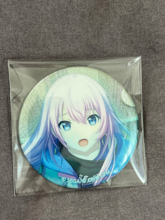 Project Sekai - Megurine Luka “Find A Way Out” Circle Glitter Badge [UNTRAINED]