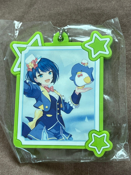 Project Sekai - Haruka Kiritani “feat. Tuxedo Sam” Sanrio Rubber Keychain