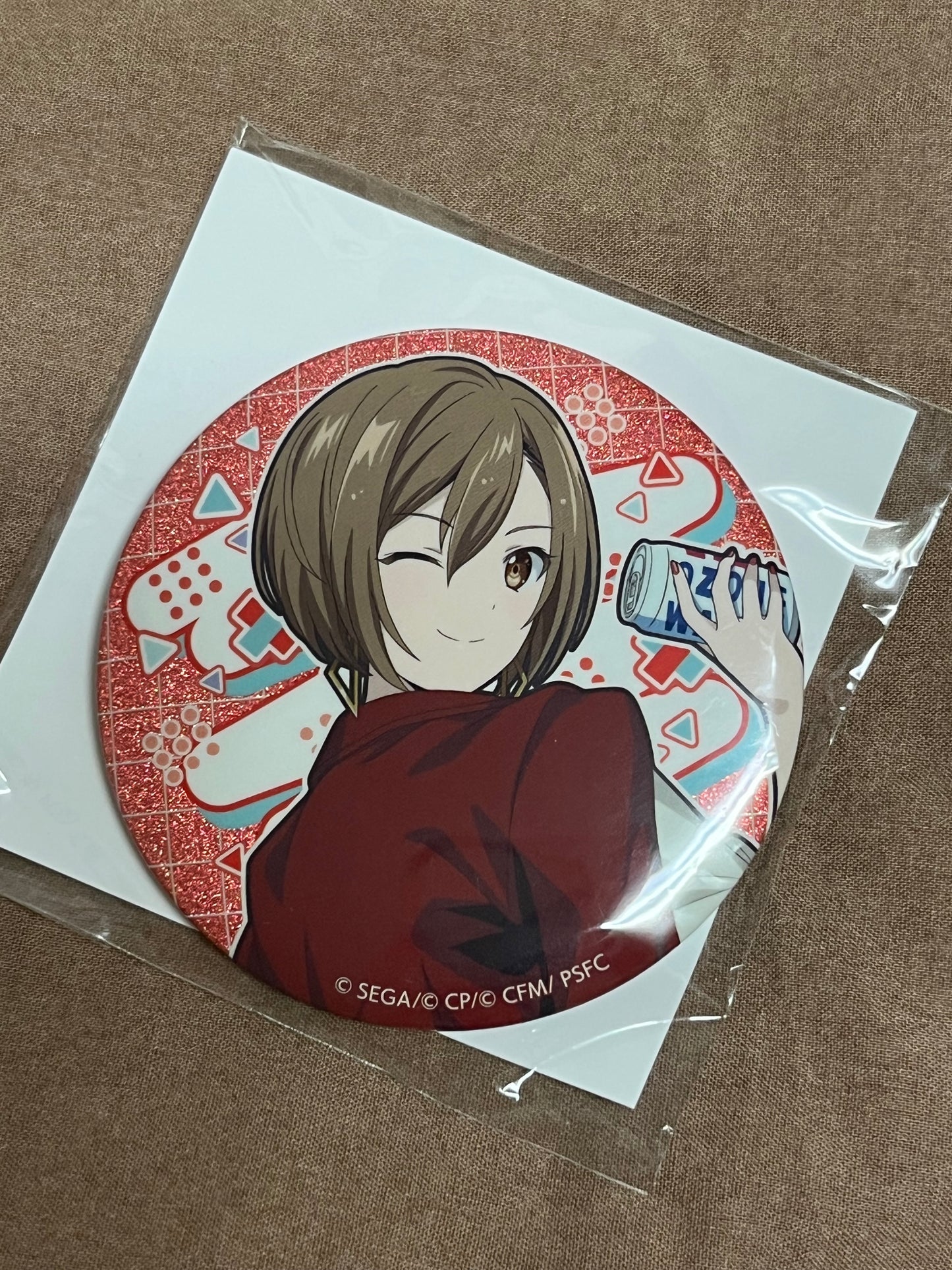 Project Sekai - MEIKO “Happikore Movie Kuji” Circle Glitter Badge
