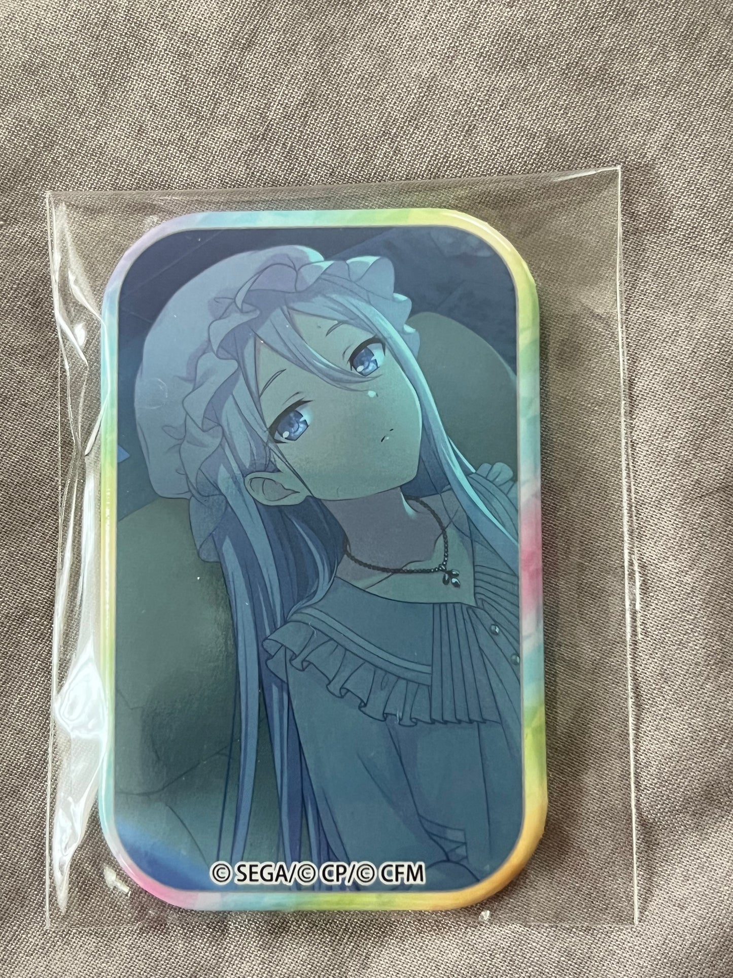 Project Sekai - Kanade Yoisaki "Squinting at The Sunlight" Square Badge [UNTRAINED]
