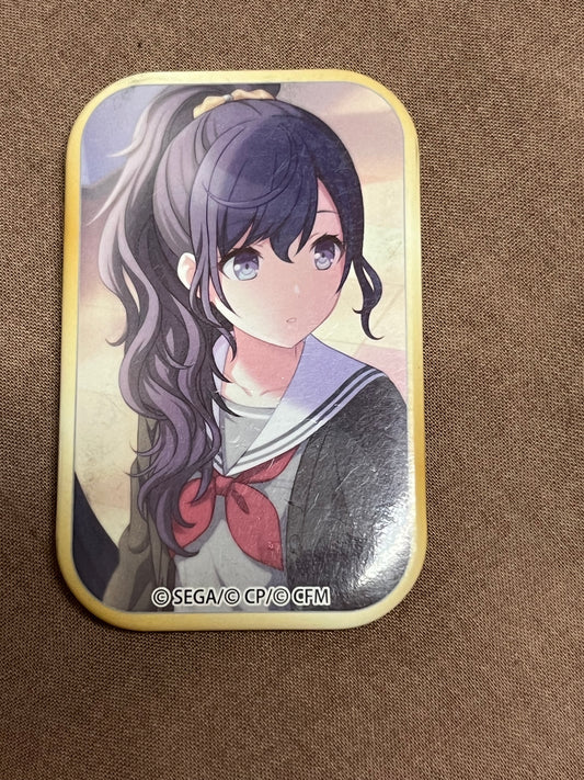 Project Sekai - Mafuyu Asahina "Colorful Recollection" Square Badge [UNTRAINED]