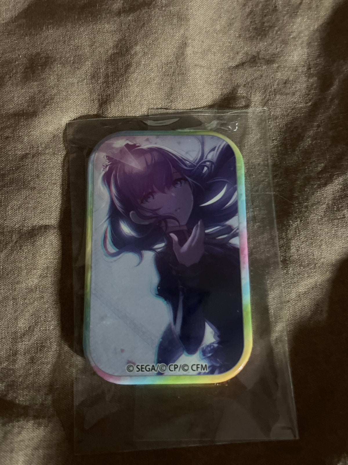 Project Sekai - Mafuyu Asahina "Someday, From the Depths of Despair" Square Badge [TRAINED]
