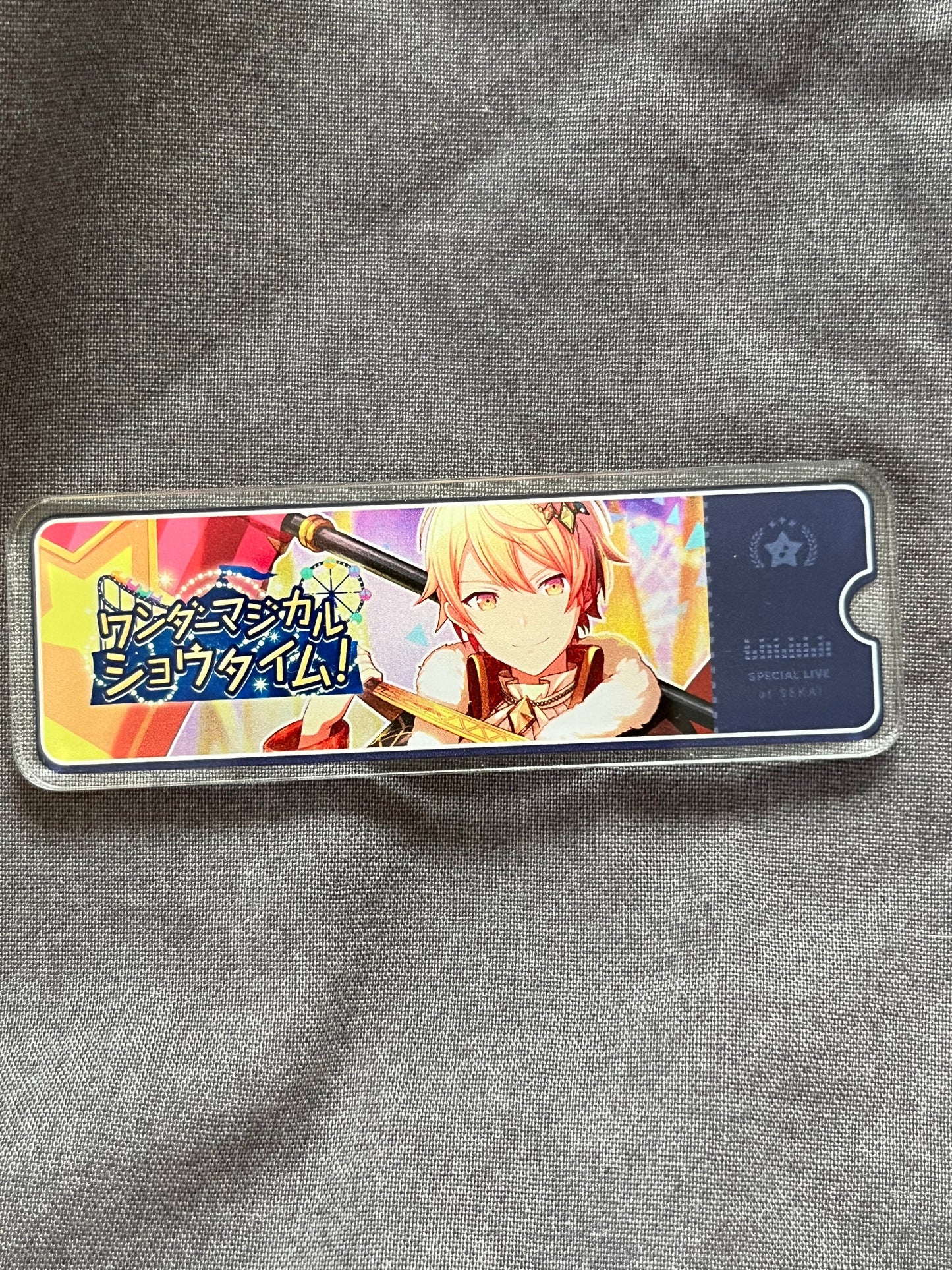 Project Sekai - Tsukasa Tenma "Wonder Magical Showtime!" Event Badge [TRAINED]