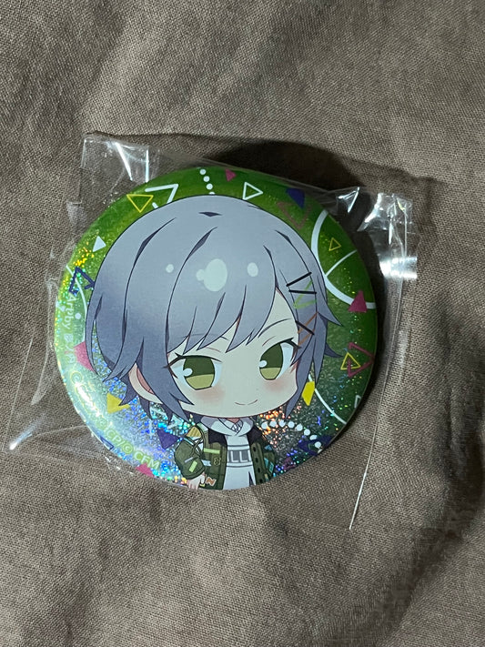 Project Sekai - Shiho Hinomori “Resonate with You Chibi" Circle Glitter Badge