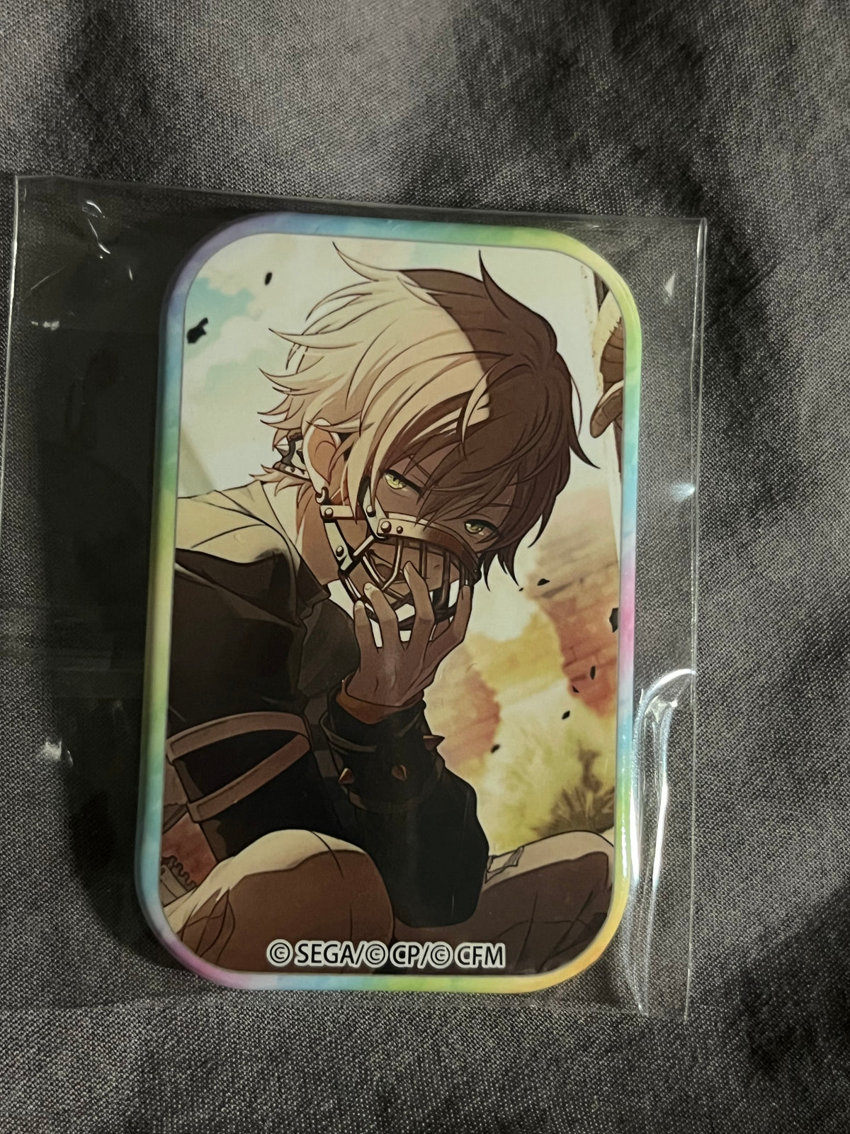 Project Sekai - Akito Shinonome "Kick it up a notch" Square Badge [TRAINED]