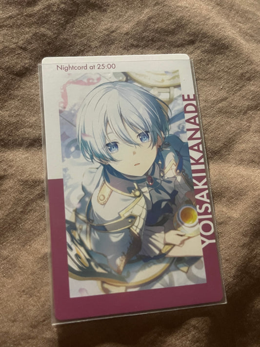 Project Sekai - Kanade Yoisaki “Relax Teatime” ePick Card [TRAINED]