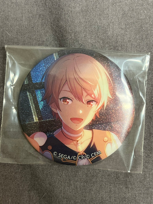 Project Sekai - Tsukasa Tenma “Never Give Up” Circle Glitter Badge [TRAINED]