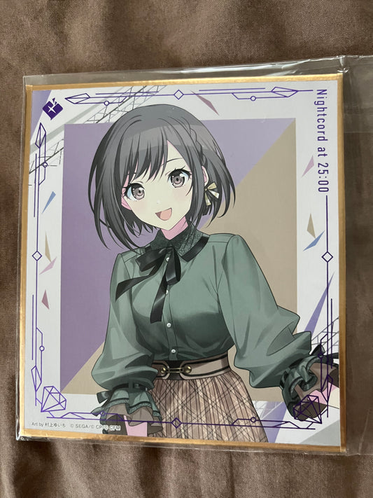 Project Sekai - Ena Shinonome "Brand New World" Shikishi Board