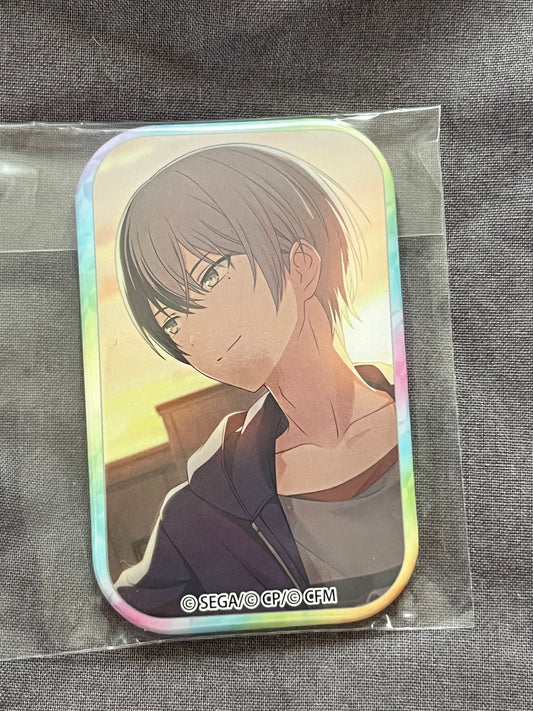 Project Sekai - Toya Aoyagi “From Now on and Always” Square Badge [UNTRAINED]