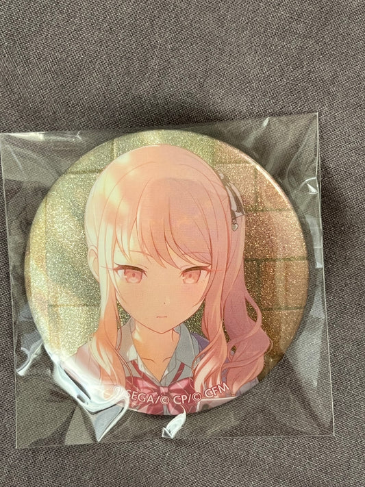 Project Sekai - Mizuki Akiyama "A Light Drawn Closer" Circle Glitter Badge [UNTRAINED]
