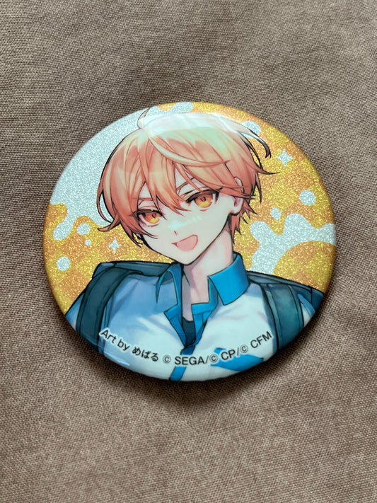 Project Sekai - Tsukasa Tenma “LAWSON Collaboration 2024” Circle Glitter Badge