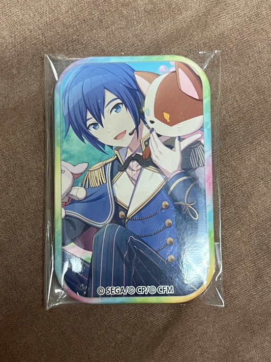 Project Sekai - KAITO "Connected Through SEKAI's Cherry Blossoms" Square Badge [UNTRAINED]