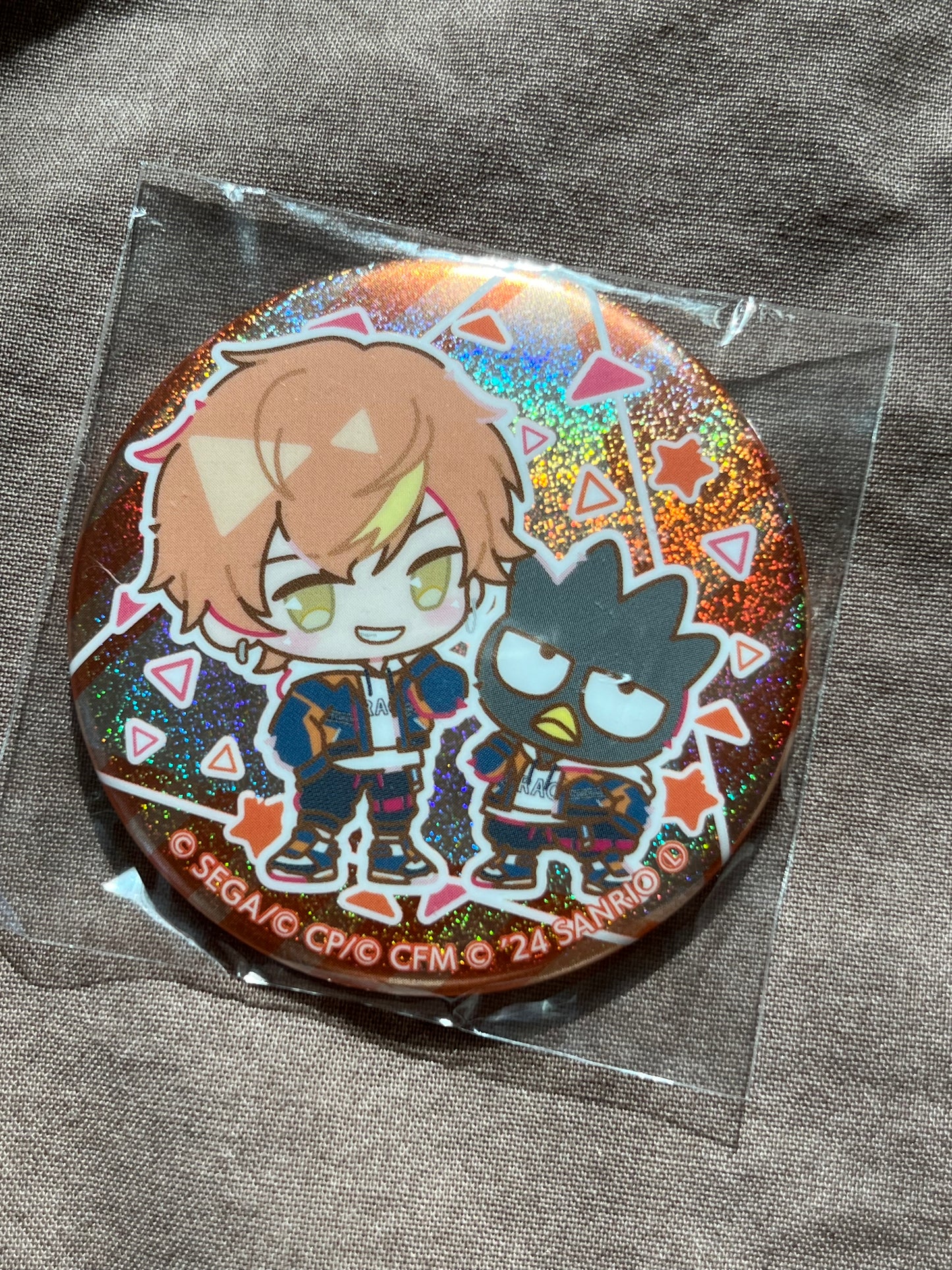 Project Sekai - Akito Shinonome “Sanrio” Circle Glitter Badge