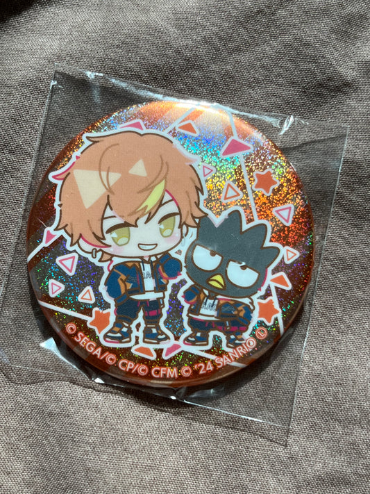 Project Sekai - Akito Shinonome “Sanrio” Circle Glitter Badge
