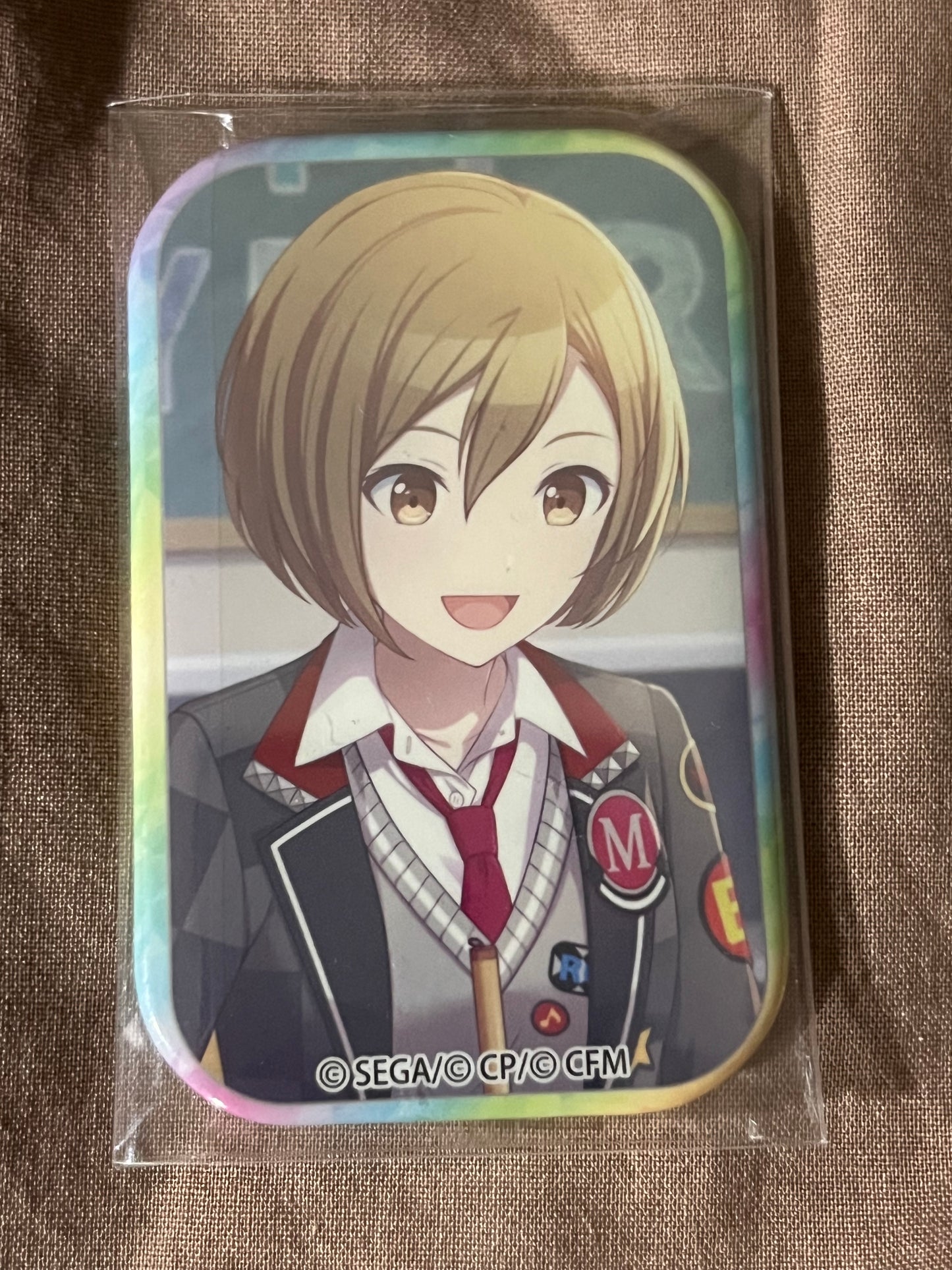 Project Sekai - MEIKO “Next to the Unchanging Warmth” Square Badge [UNTRAINED]