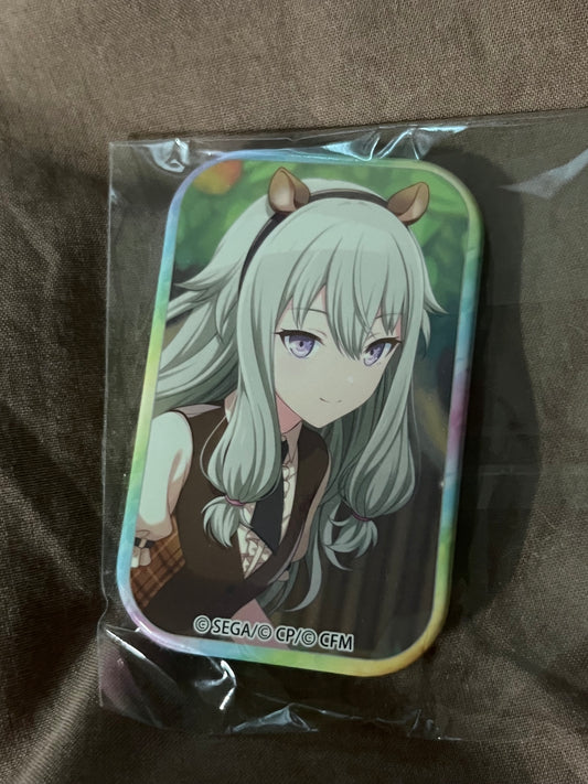 Project Sekai - Nene Kusanagi “On the Stage of Dazzling Light” Square Badge [UNTRAINED]