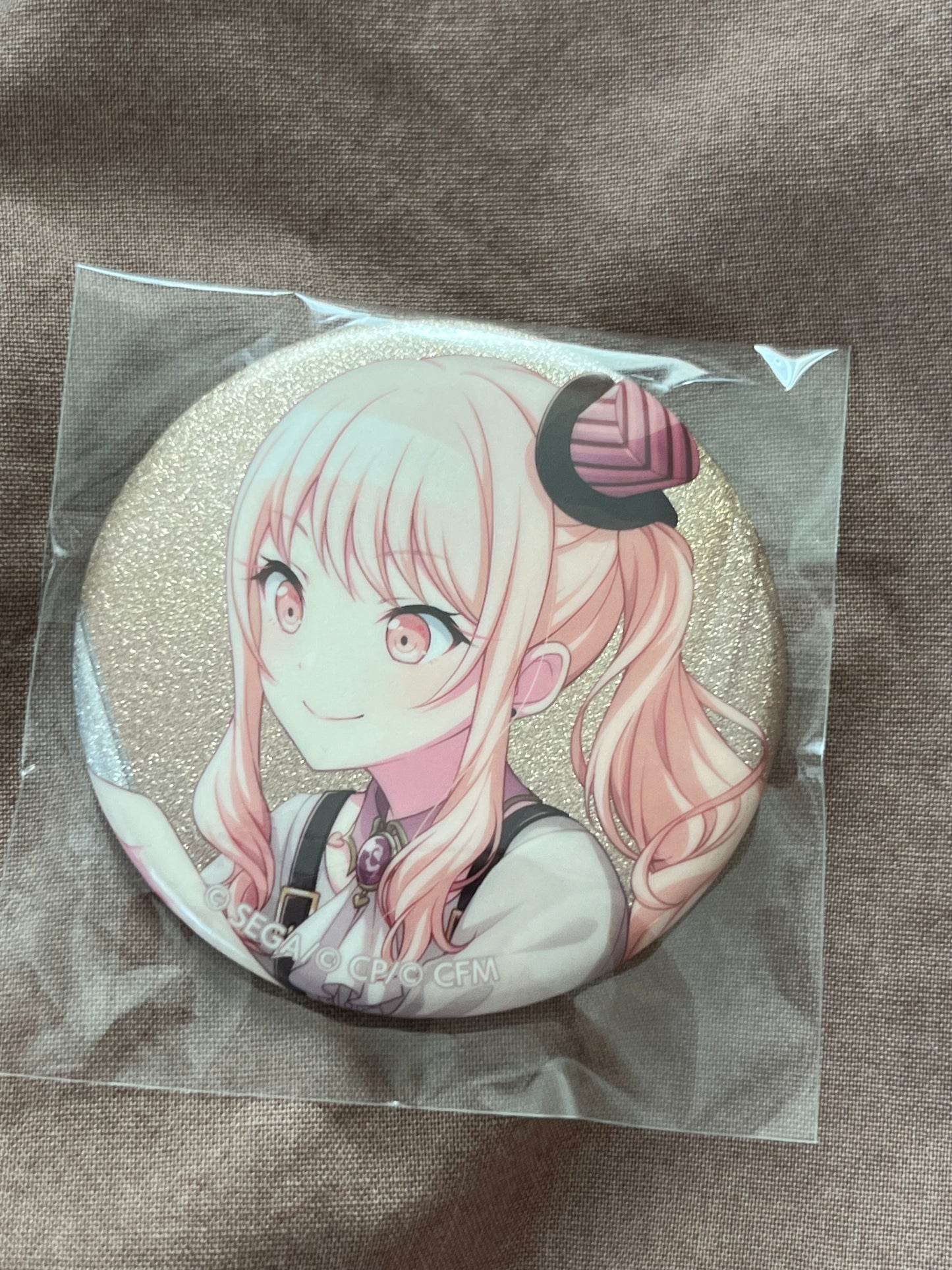 Project Sekai - Mizuki Akiyama “Imprisoned Marionette” Circle Glitter Badge [UNTRAINED]