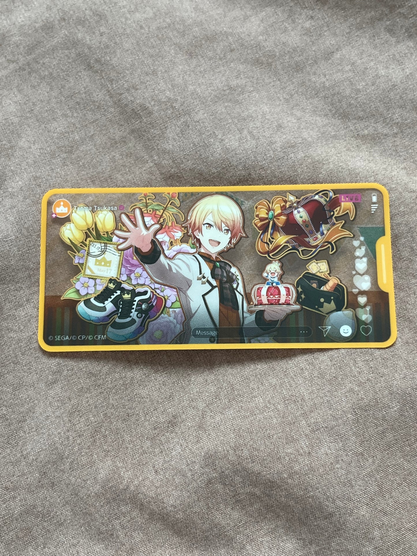 Project Sekai - Tsukasa Tenma “Happy Birthday!! 2023” Memo Sticker Collection
