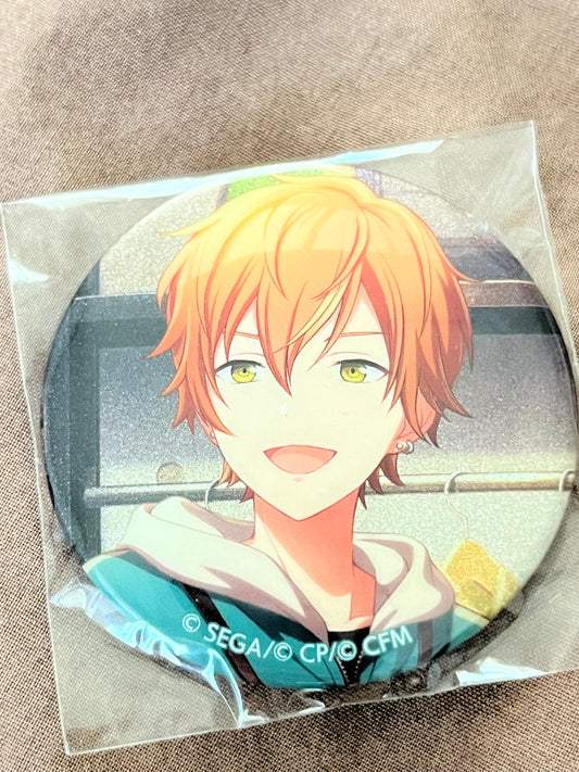 Project Sekai - Akito Shinonome “On Your Feet” Circle Glitter Badge [UNTRAINED]