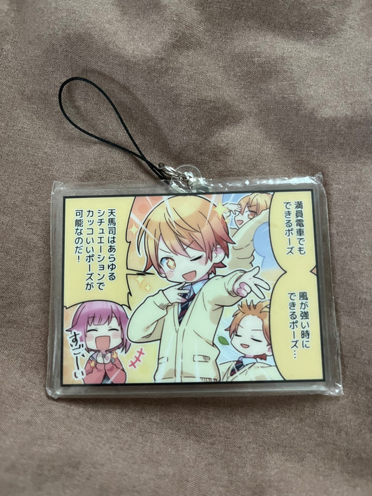 Project Sekai - Wonderland x Showtime "The Man with a Hundred Poses" 1KOMA Acrylic Keychain