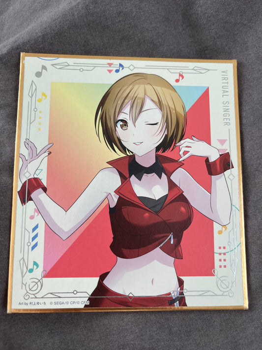 Project Sekai - MEIKO "Brand New World" Shikishi Board