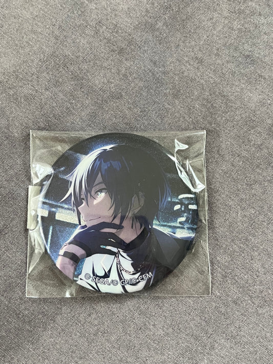Project Sekai - KAITO “Lead to shine more” Circle Glitter Badge [TRAINED]