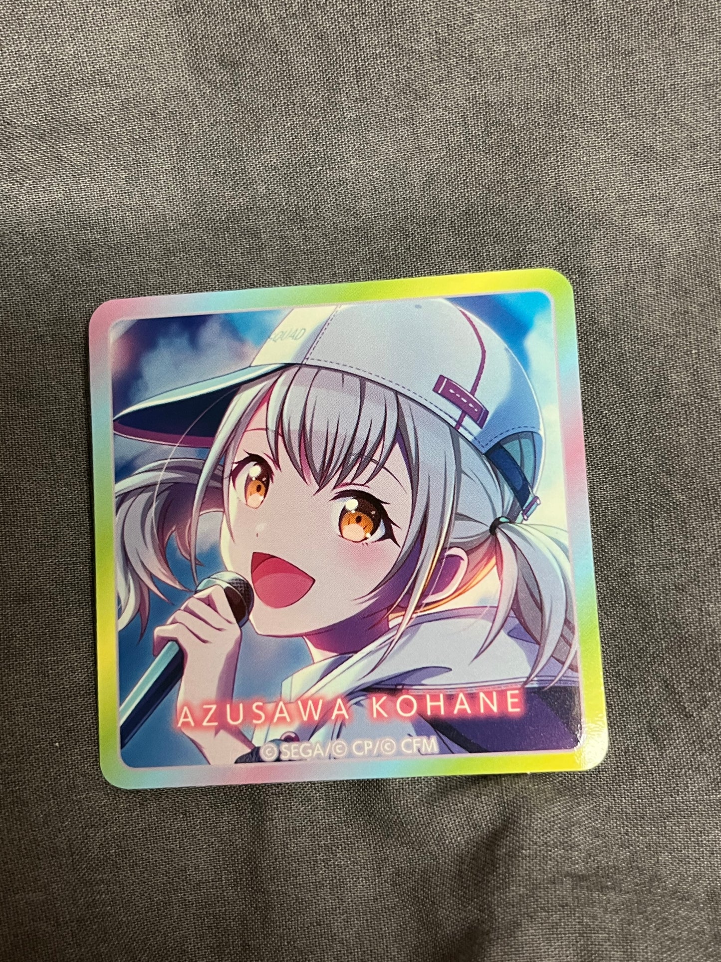 Project Sekai - Kohane Azusawa “Someday, with Our Lyrics Joined Back-to-Back” Square Sticker [TRAINED]