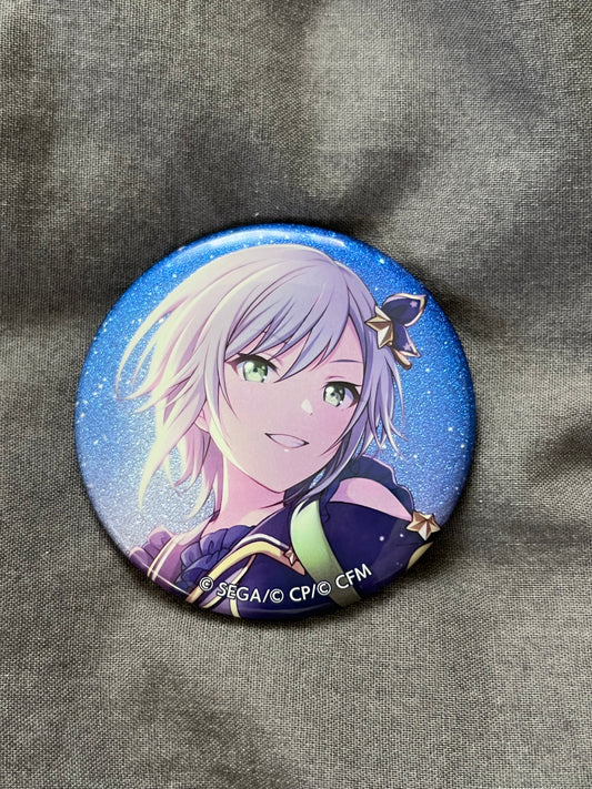 Project Sekai - Shiho Hinomori “Stella After the Rain” Circle Glitter Badge [TRAINED]