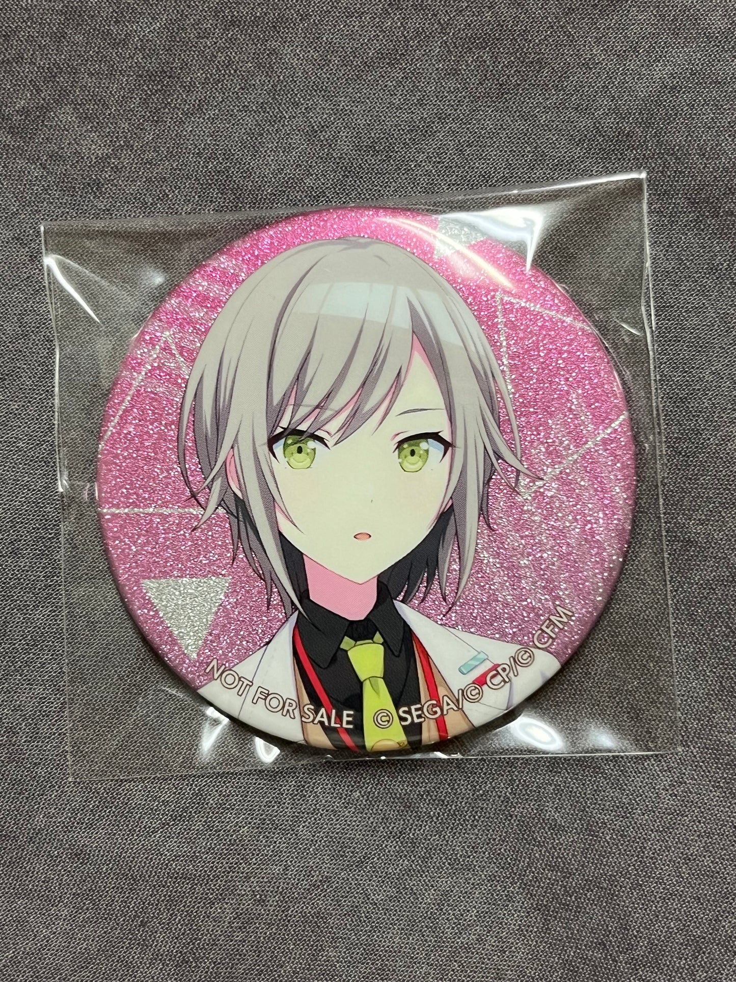 Project Sekai - Shiho Hinomori “Get over it.” 2☆ Circle Glitter Badge