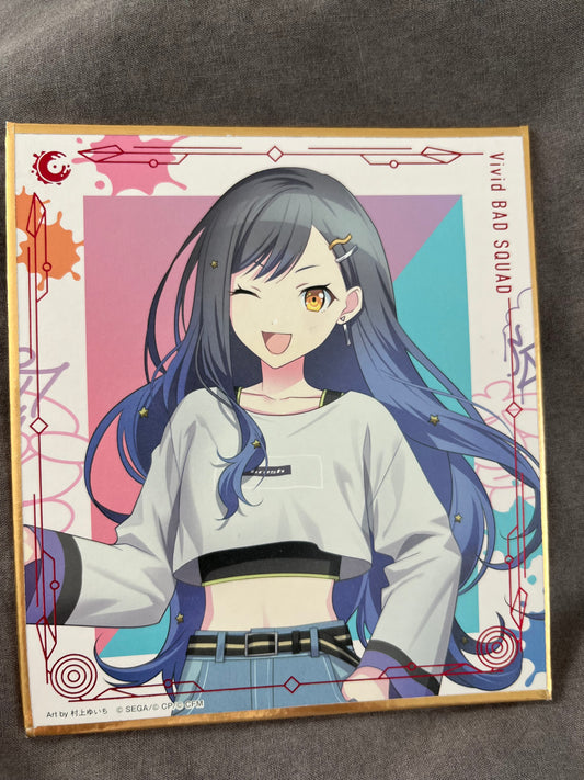 Project Sekai - An Shiraishi "Brand New World" Shikishi Board